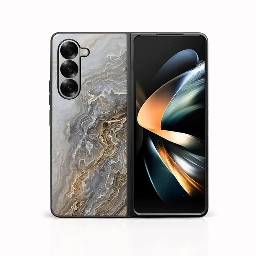 MY ART Ochranný kryt pre Samsung Galaxy Z Fold6 5G BEIGE (151)