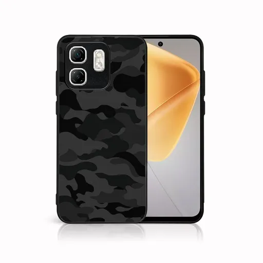 MY ART Ochranný kryt pre Infinix Hot 50i BLACK CAMO (234)