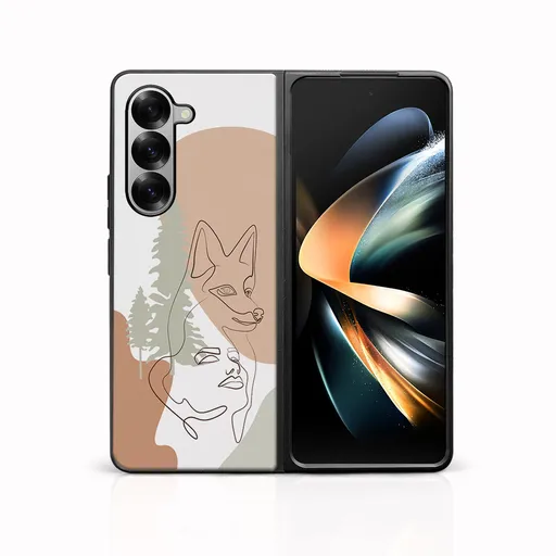 MY ART Ochranný kryt pre Samsung Galaxy Z Fold6 5G FOX (191)