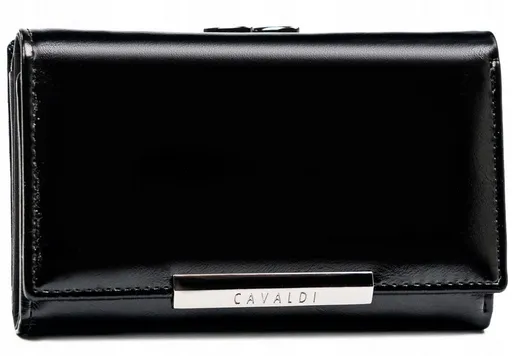Dámska peňaženka z prírodnej a ekologickej kože so zapínaním na patentku - 4U Cavaldi