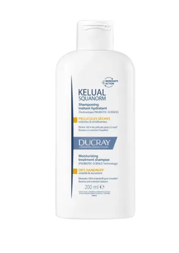 DUCRAY SQUANORM šampón proti suchým lupinám 200ml