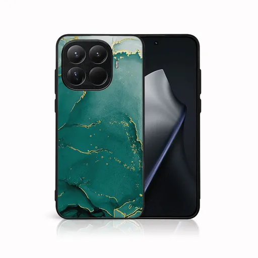 MY ART Ochranný kryt pre Xiaomi 15T Pro GREEN MARBLE (145)