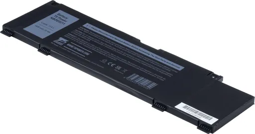 Batéria T6 Power Dell G3 15 3500, 3590, G5 15 5500, Inspiron 14 5490, 4470mAh, 51Wh, 3cell, Li-pol