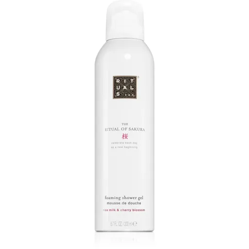 RITUALS The Ritual Of Sakura sprchová pena Rice Milk & Cherry Blossom 200 ml