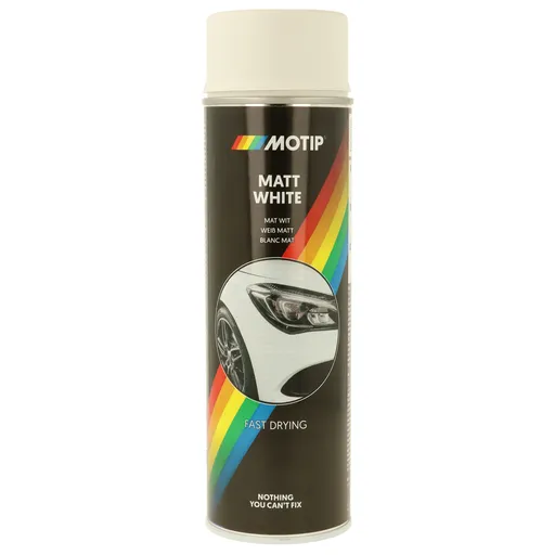 MOTIP AUTO - Rallye sprej 500 ml biely matný