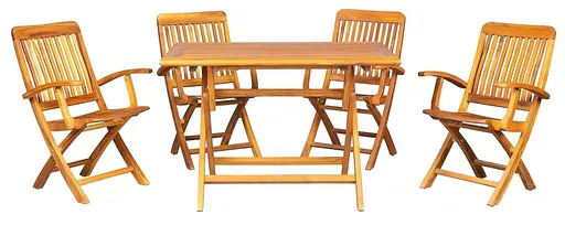 DEOKORK Teaková zostava VASCO III ANGELO