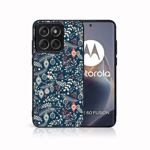 MY ART Kryt s vianočným dizajnom Motorola Edge 60 / Edge 60 Fusion MISTLETOE (070)