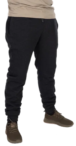 Fox tepláky collection sherpa jogger black/orange - s