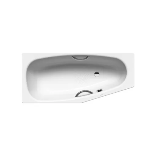 Kaldewei Mini Star asymetrická vaňa 157x75 cm smaltovaná oceľ pravá 224730000001 KW831A