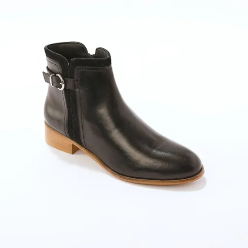 Kožené vysoké topánky