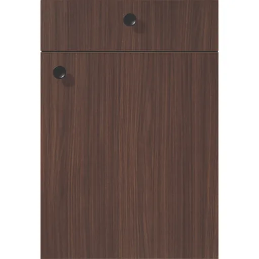 Vzorka kuchynských dvierok Naturel Stela 407 Orech Miláno imitácia VZOREKSTELA407