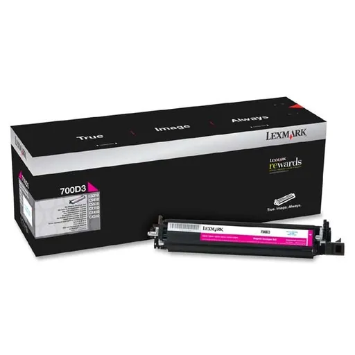 Lexmark 70C0D30 purpurový (magenta) originálny developer