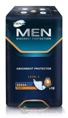 TENA Men Level 3 inkontinenčné vložky pre mužov 16ks