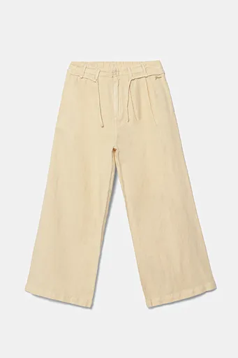 Detské nohavice s prímesou ľanu Guess