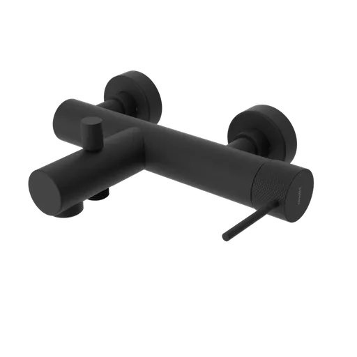 SAPHO - ULTRASAN nástenná vaňová batéria, čierná mat UT010VB