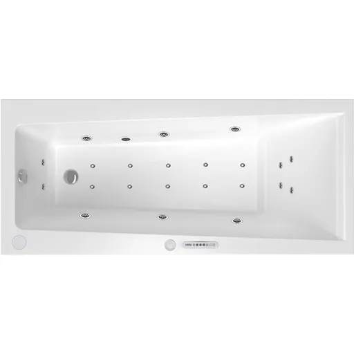 Masážna vaňa SIKO Idea Plus 170x75 cm LUXUS akrylát ľavá SIKOHMLID170L