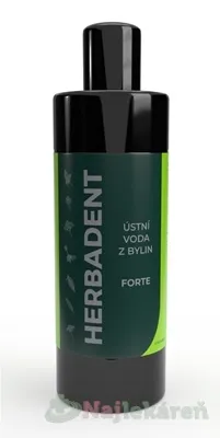 HERBADENT FORTE bylinná ÚSTNA VODA 400ml