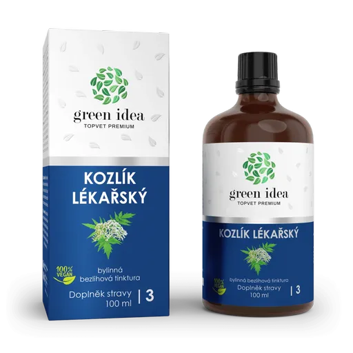 Valeriána - bezliehová tinktúra 100 ml - Green idea