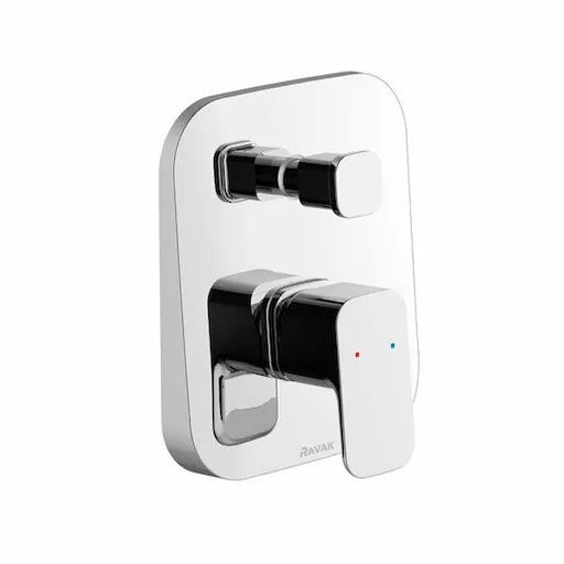 Ravak 10° Free sprchová a vaňová batéria 10 ° free s prepínačom chróm td f 061.00 X070134