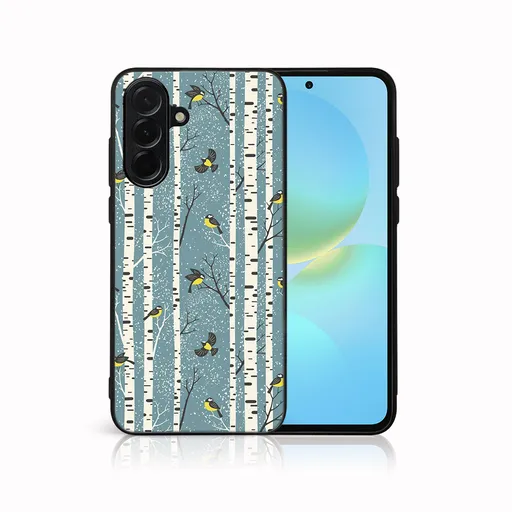 MY ART Kryt s vianočným dizajnom Samsung Galaxy A26 BIRCH (072)