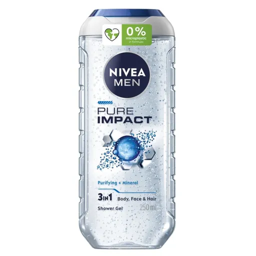 NIVEA Men sprchový gél Pure Impact 250 ml