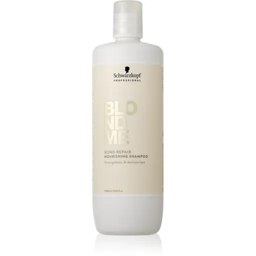 Schwarzkopf Professional Blondme Bond Repair Nourishing Shampoo intenzívne vyživujúci šampón pre blond vlasy 1000 ml