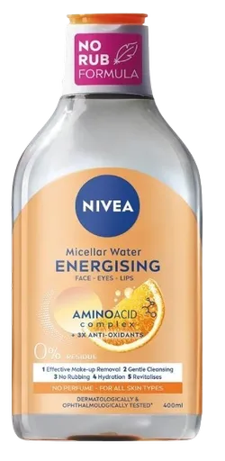 NIVEA ENERGISING - Micelárna voda s vitamínom (C 0,4 L)