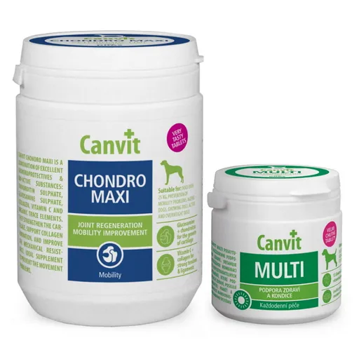 CANVIT Chondro Maxi 500 g + CANVIT Multi pre psov 100 g ZADARMO