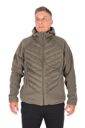 Fox bunda explorer fleece hooded jacket - m