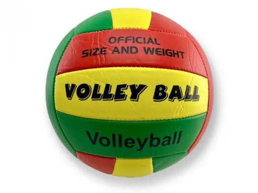 Volejbalová lopta veľ. 5, zeleno-žltá