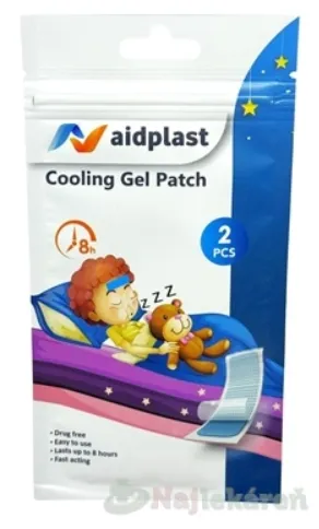 Aidplast chladivá hydrogelová náplasť 2 ks