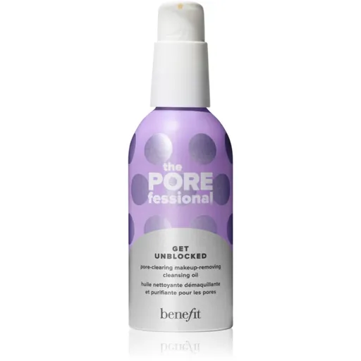 Benefit The POREfessional Get Unblocked čistiaci a odličovací olej pre vyhladenie pleti a minimalizáciu pórov 147 ml