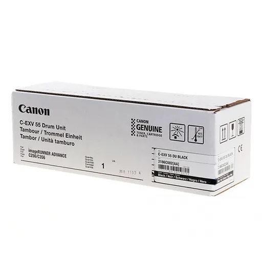 Canon originál válec C-EXV55 BK, 2186C002, black, 45000str., čierna