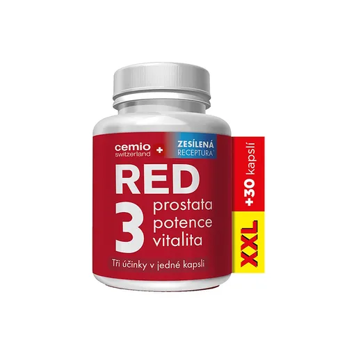 CEMIO RED3 XXL 90 + 30 kapsúl