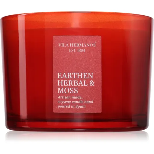 Vila Hermanos Earthen Herbal & Moss vonná sviečka 350 g