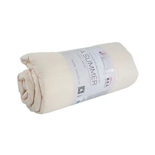 B.E.S. Petrovice Letná prikrývka Summer kávová, 140 x 200 cm, 140 x 200 cm