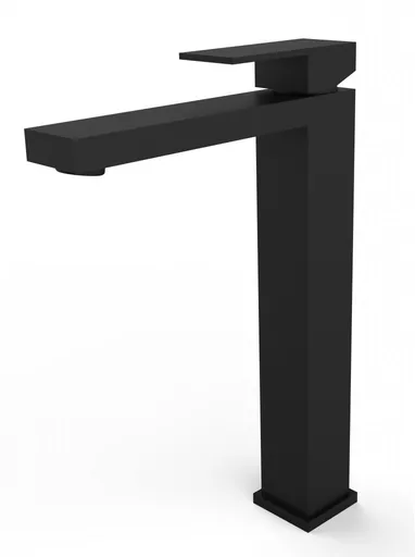 BESCO - Vysoká stojanová umývadlová batéria MODERN I - Radiátory - Farebné prevedenie HL - Čierna matná BABWMVICZ