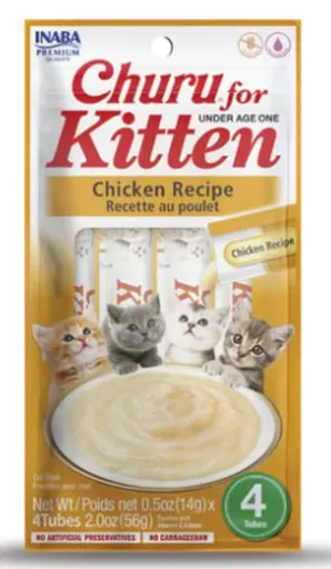 Churu Cat Kitten Chicken 4 x 14 g
