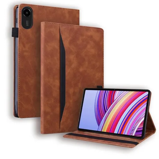 FLATY Zaklápacie puzdro pre Xiaomi Redmi Pad 2 hnedé