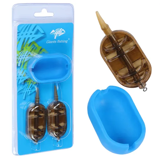 Giants fishing sada krmítok s formičkou method feeder gaube - 50+60 g