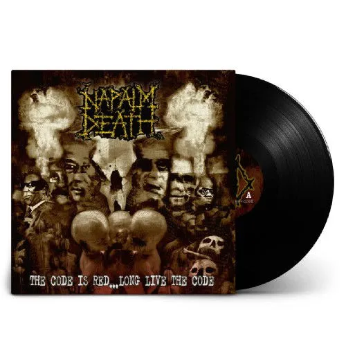 NAPALM DEATH - THE CODE IS RED BLACK LTD 1 LP