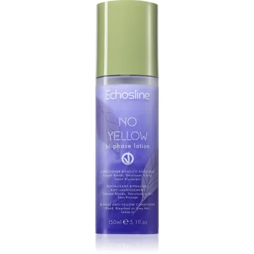 Echosline No Yellow Bi - Phase Lotion bezoplachový kondicionér pre blond vlasy 150 ml