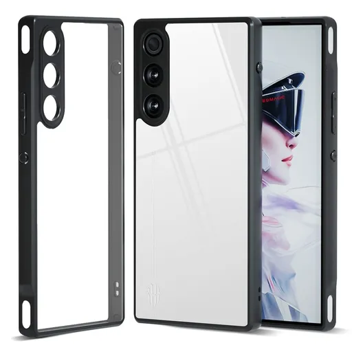 IBMRS Ochranný obal pre Nubia RedMagic 10 Air TRANSPARENT BLACK