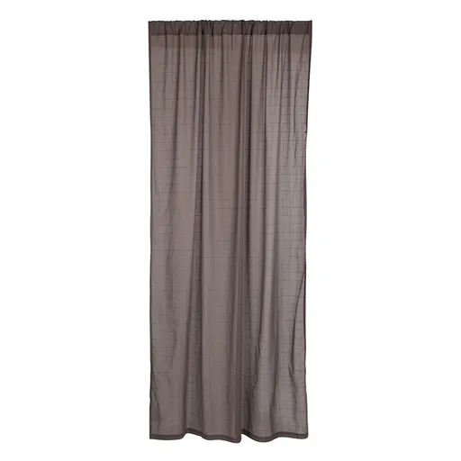 Bo-Ma Trading Záves Violet, 140 x 250 cm, tm. sivá