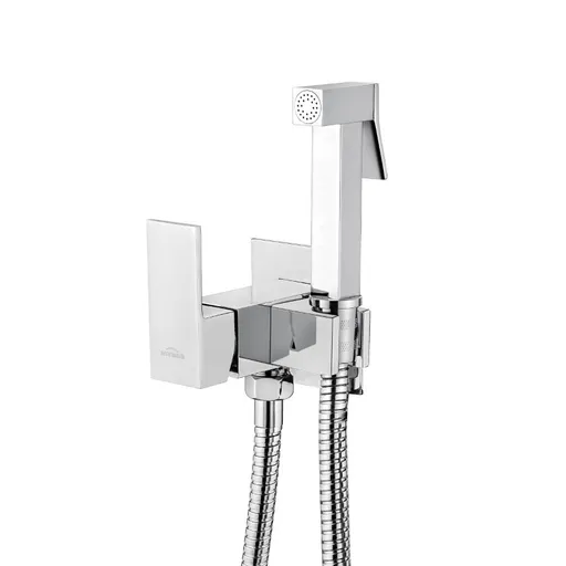 INVENA - Bidetová batéria podomietková, chróm BP-K0-B01-L