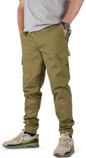 Black cat nohavice cargo trousers - m