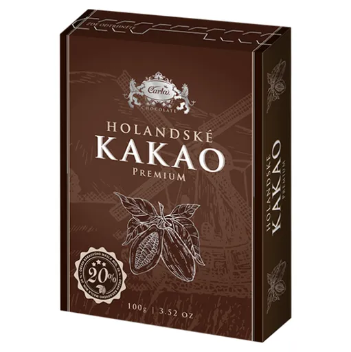 CARLA Holandské kakao PREMIUM krabička 100 g