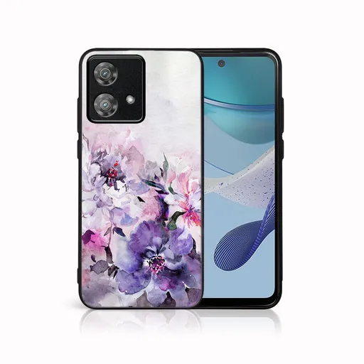 MY ART Ochranný kryt pre Motorola Edge 40 Neo PEONIES (156)