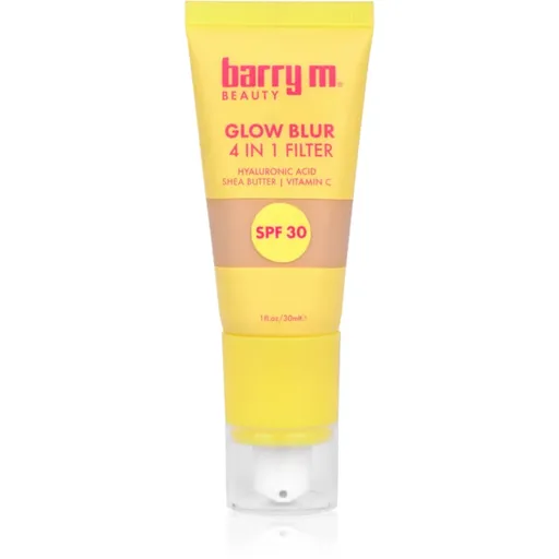 Barry M Glow Blur rozjasňujúca báza SPF 30 odtieň Fair 30 ml