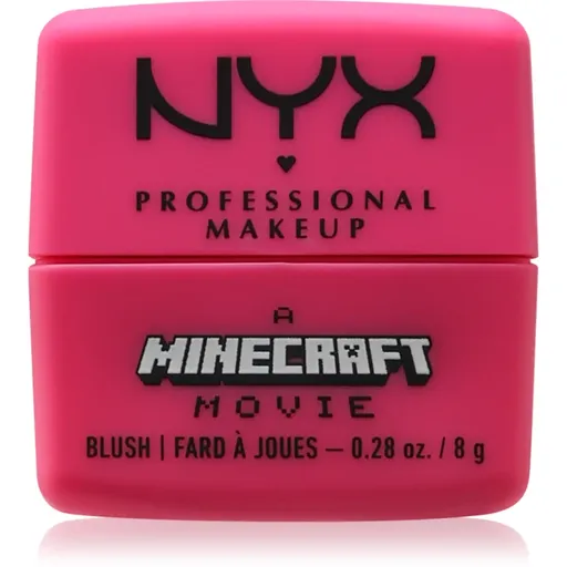 NYX Professional Makeup A Minecraft Movie lícenka odtieň Oh She Baaahd 8 g